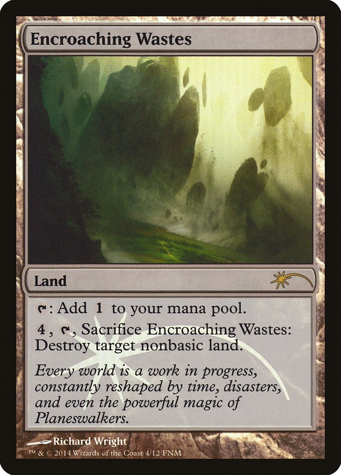 Encroaching Wastes, Friday night magic 2014 Card Art