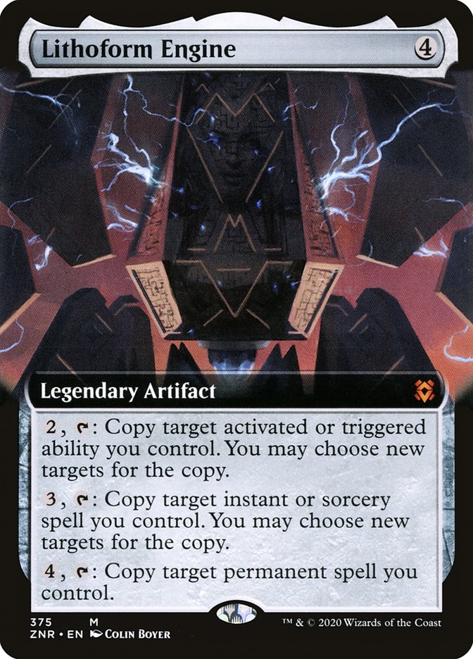 Lithoform Engine, Zendikar rising Card Art