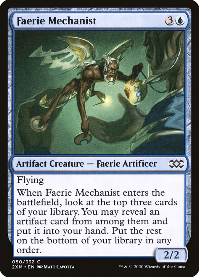 Faerie Mechanist, Double masters Card Art