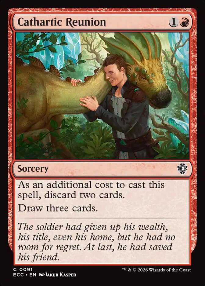 Cathartic Reunion, Lorwyn Eclipsed Commander Card Art