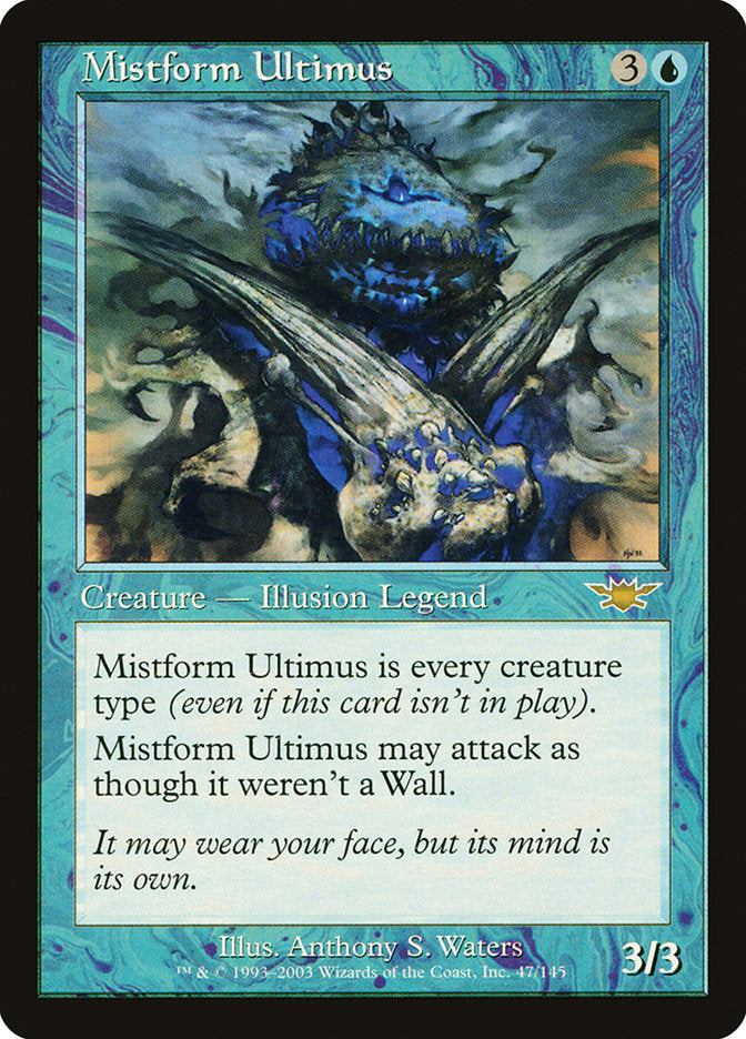 Mistform Ultimus, Legions Card Art