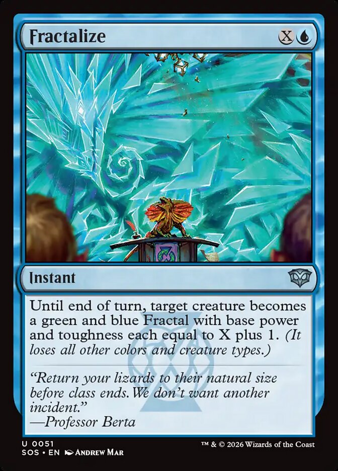Fractalize, Secrets Of Strixhaven Card Art