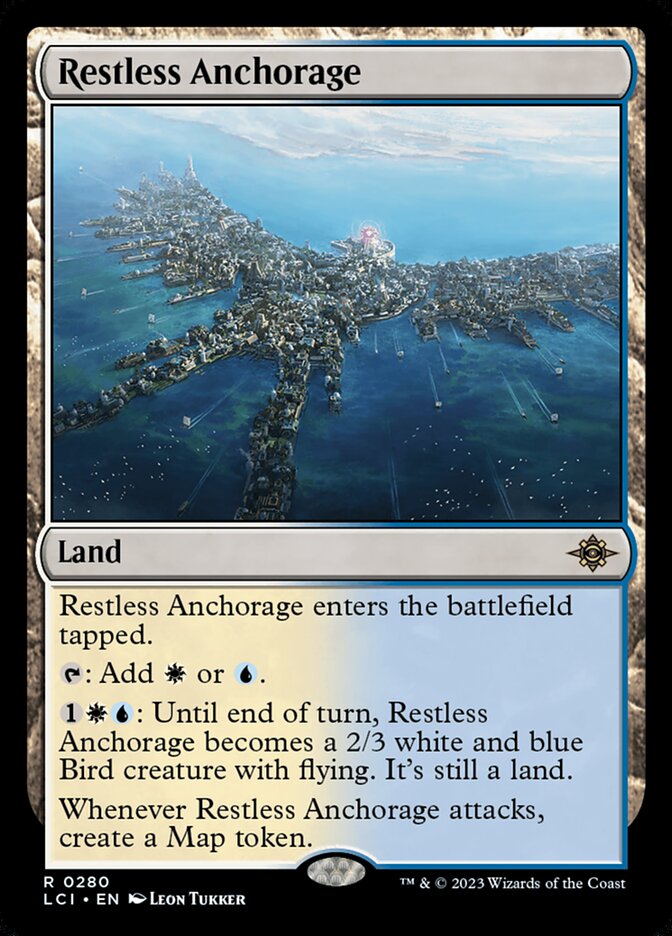 Restless Anchorage, The Lost Caverns Of Ixalan Card Art