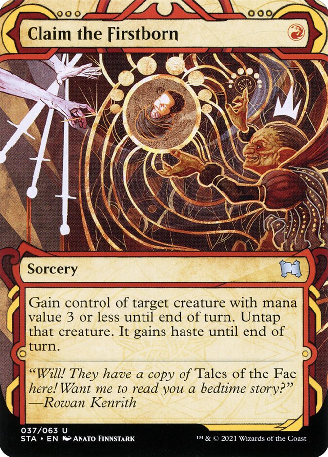 Claim the Firstborn, Strixhaven Mystical Archive Card Art