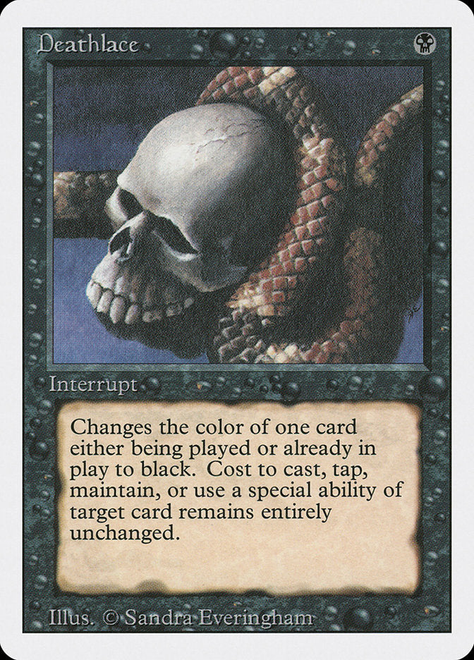 Deathlace, Revised edition Card Art