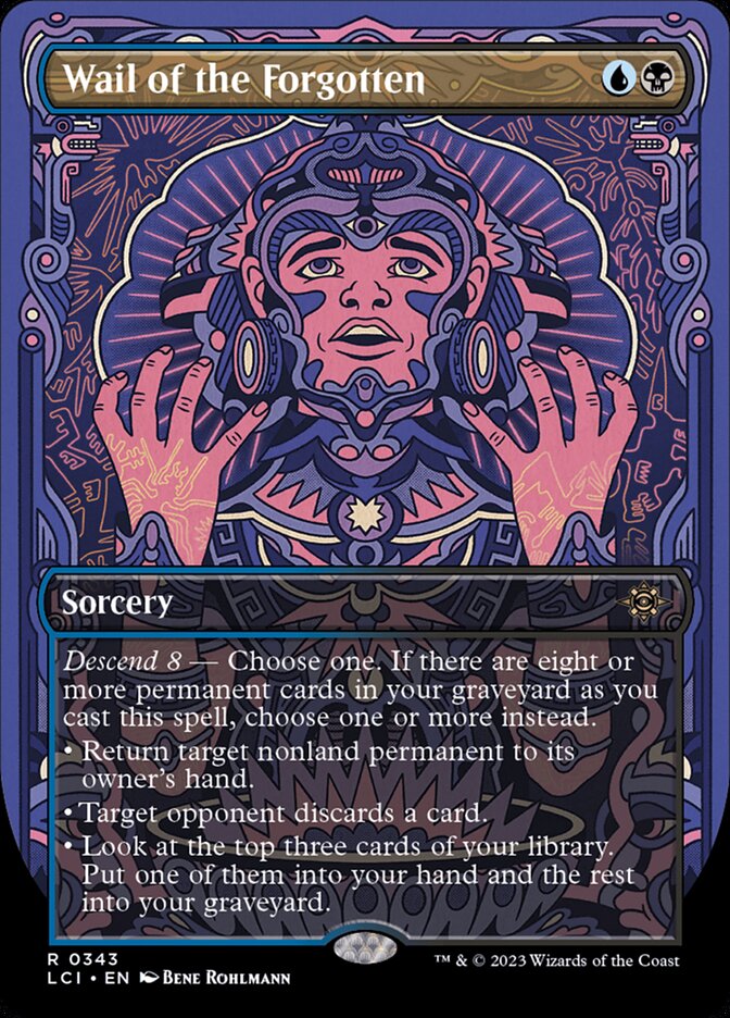 Wail of the Forgotten, The lost caverns of ixalan Card Art