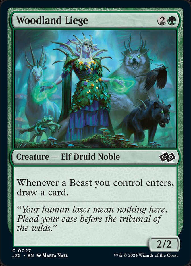 Woodland Liege, Foundations Jumpstart Card Art