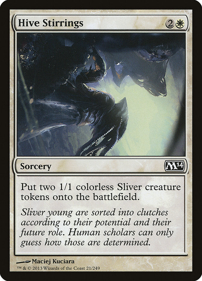 Hive Stirrings, Magic 2014 Card Art
