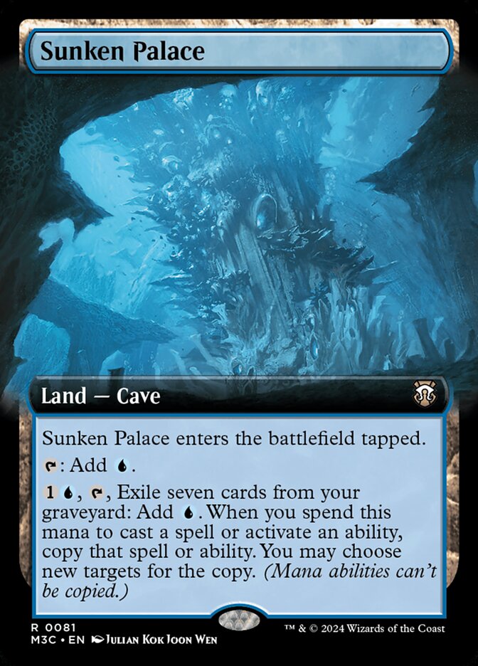 Sunken Palace, Modern Horizons 3 Commander Card Art