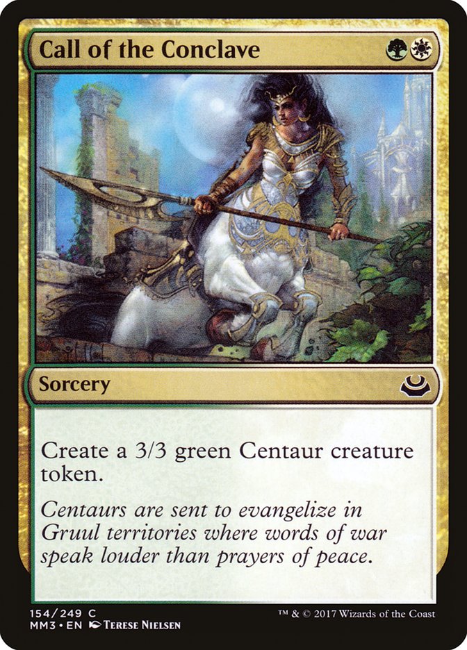 Call of the Conclave, Modern Masters 2017 Card Art