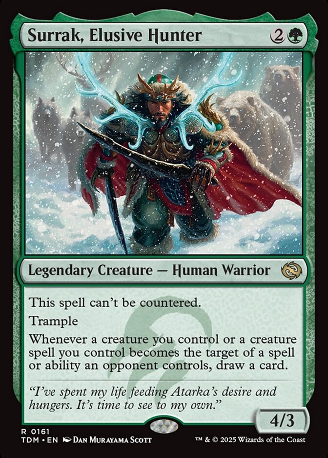 Surrak, Elusive Hunter, Tarkir: dragonstorm Card Art