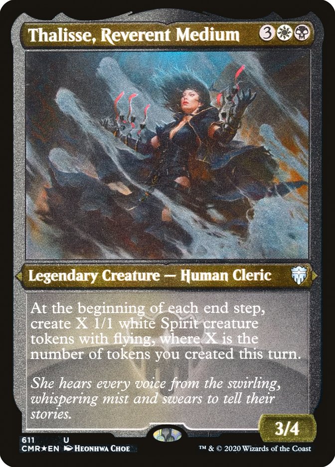 Thalisse, Reverent Medium, Commander legends Card Art