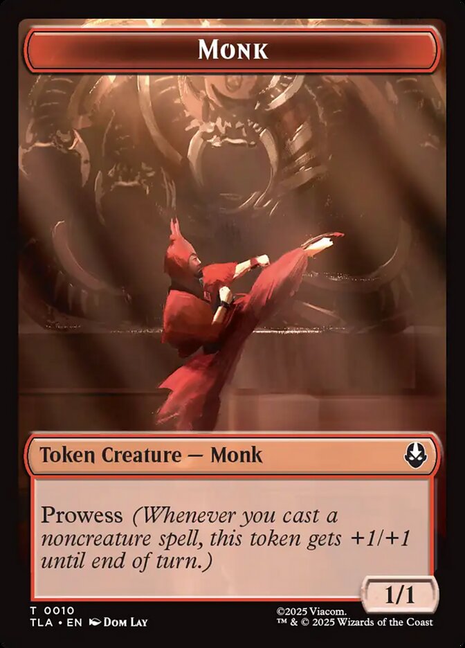 Monk, Avatar: The Last Airbender Tokens Card Art