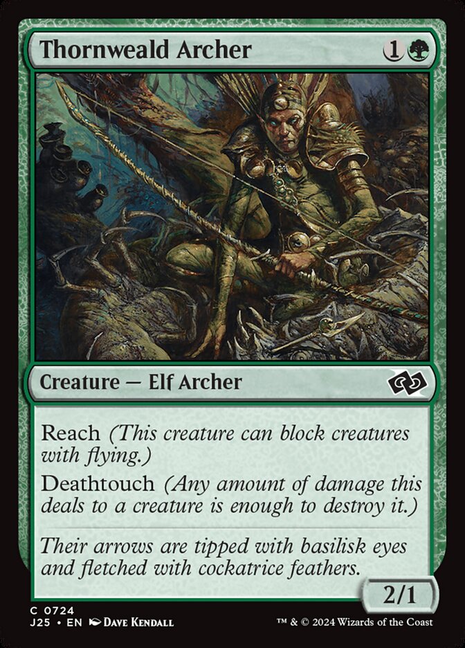 Thornweald Archer, Foundations Jumpstart Card Art