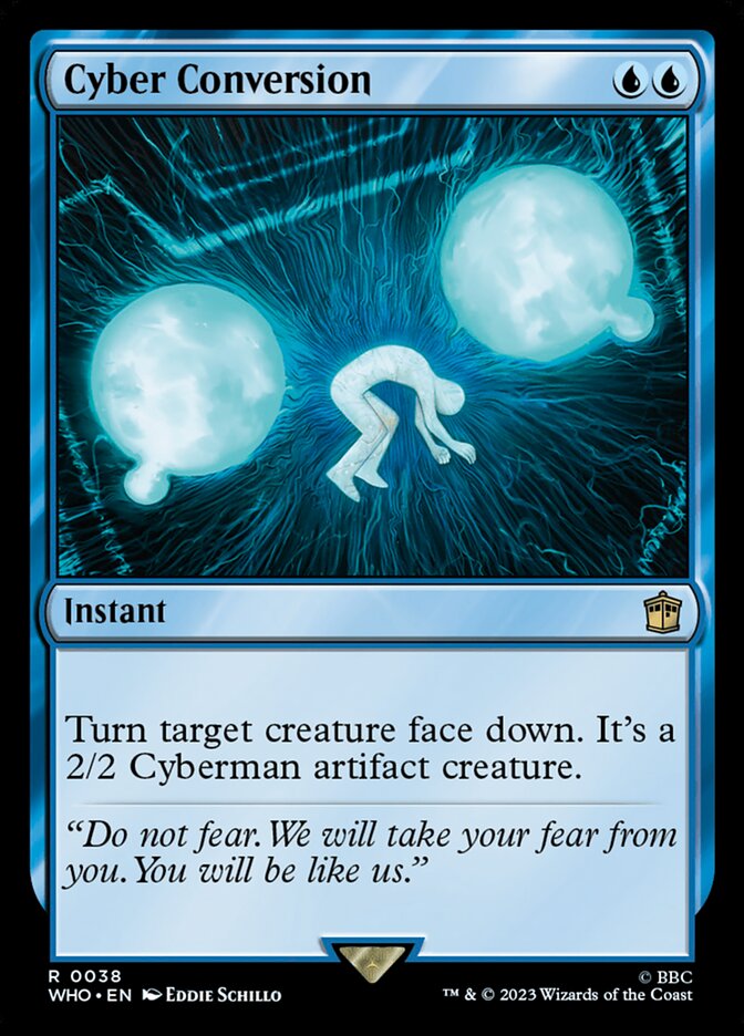 Cyber Conversion, Doctor who Card Art
