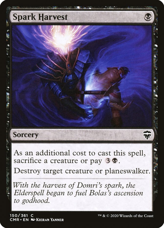 Spark Harvest, Commander legends Card Art
