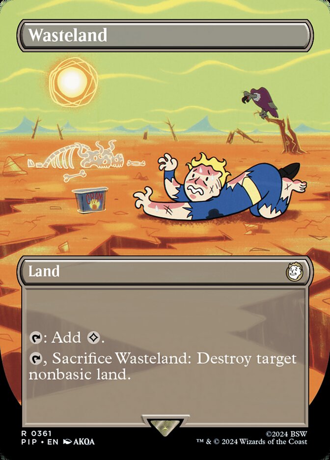 Wasteland, Fallout Card Art