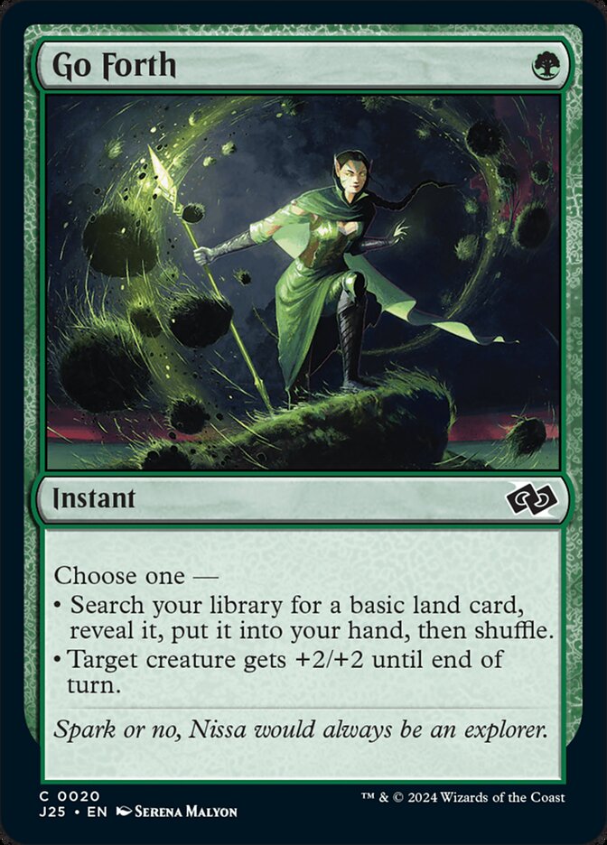 Go Forth, Foundations Jumpstart Card Art