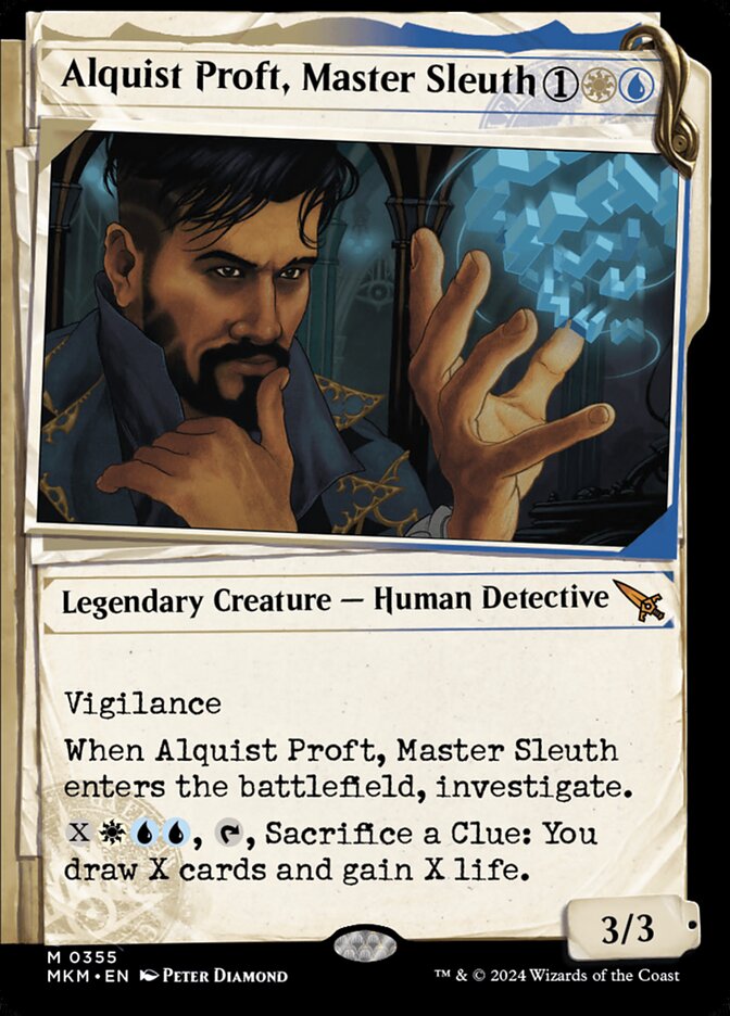 Alquist Proft, Master Sleuth, Murders At Karlov Manor Card Art
