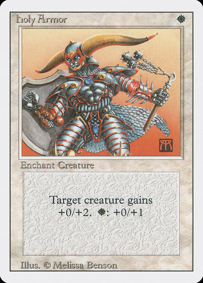 Holy Armor, Revised edition Card Art