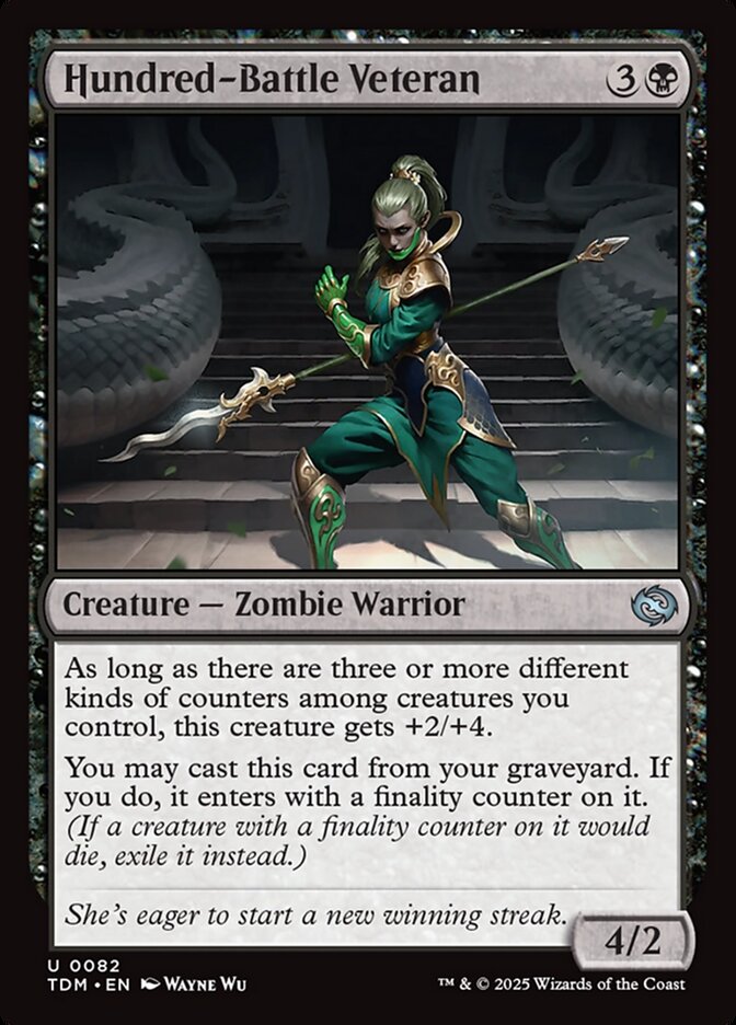 Hundred-Battle Veteran, Tarkir: dragonstorm Card Art