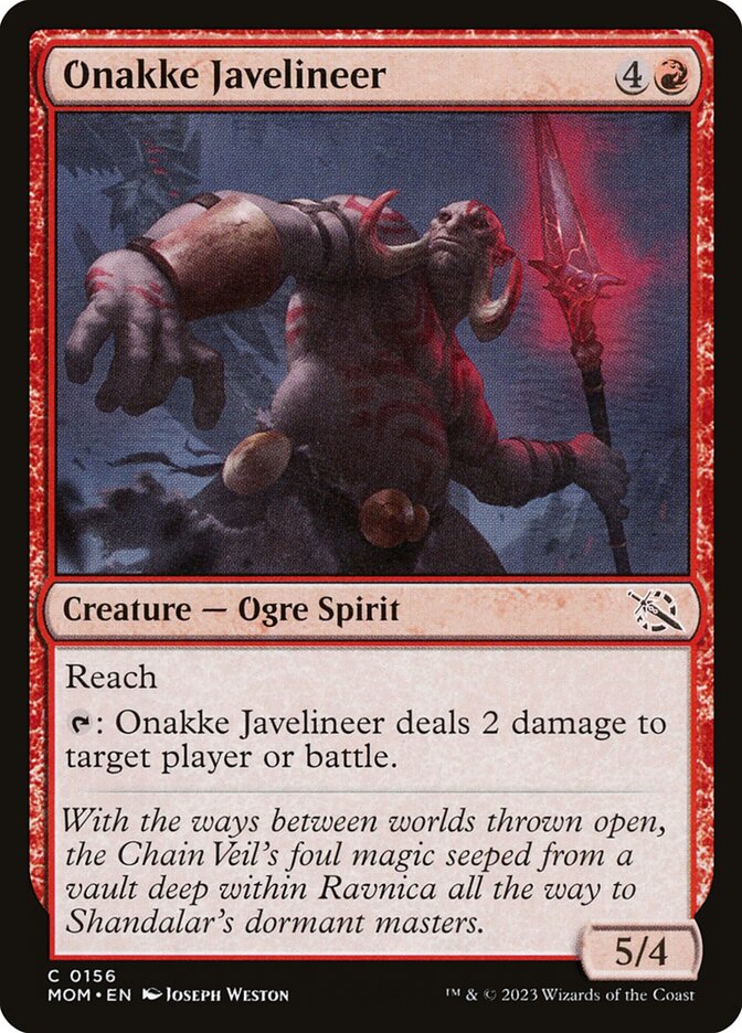 Onakke Javelineer - Foil