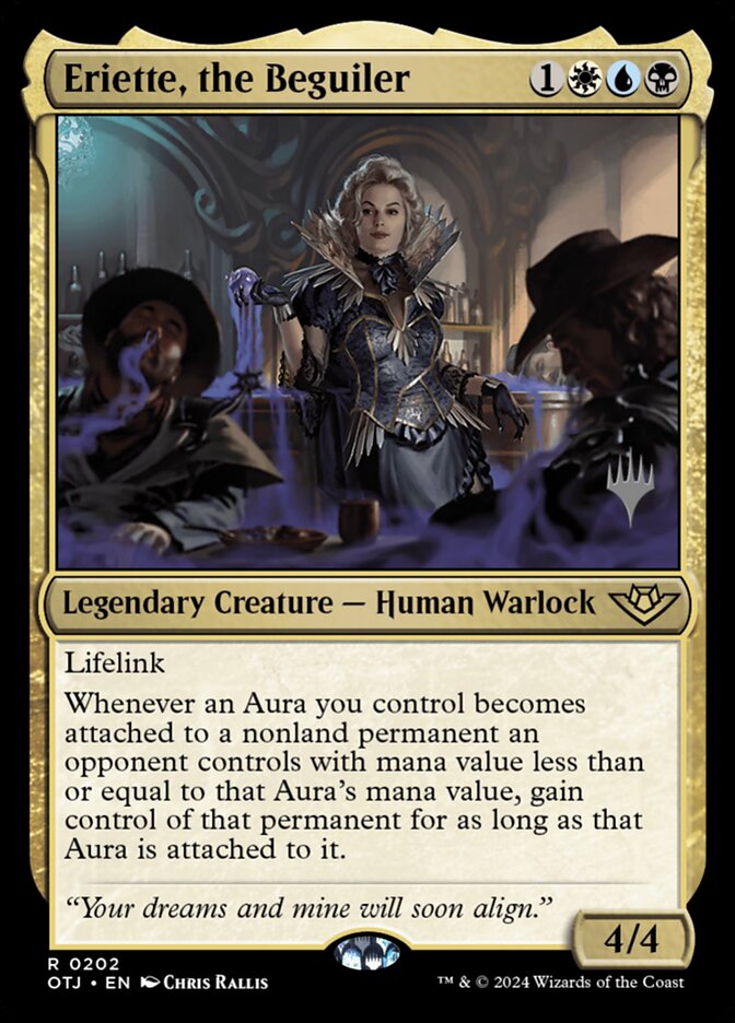 Eriette, the Beguiler, Outlaws of thunder junction promos Card Art