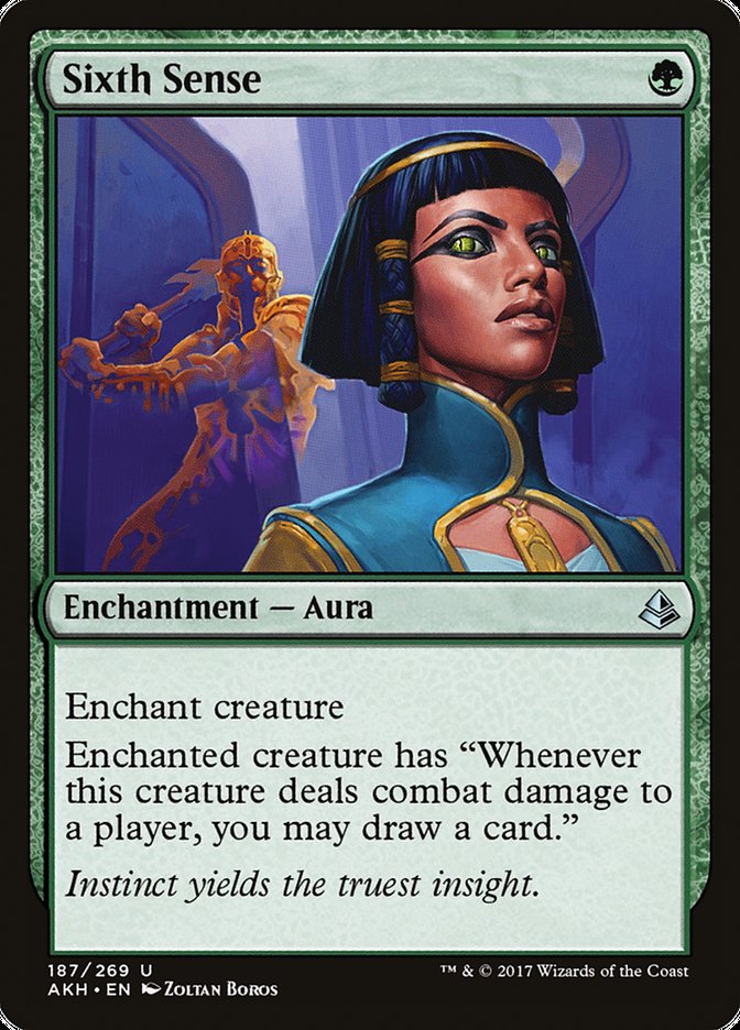 Sixth Sense, Amonkhet Card Art