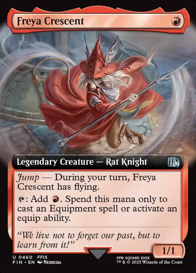 Freya Crescent, Final Fantasy Card Art