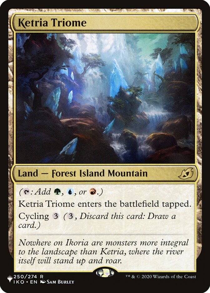 Ketria Triome, The List Card Art
