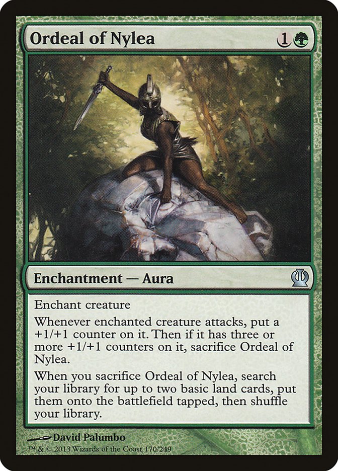 Ordeal of Nylea, Theros Card Art