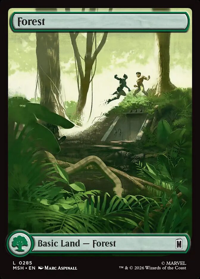 Forest, Marvel Super Heroes Card Art