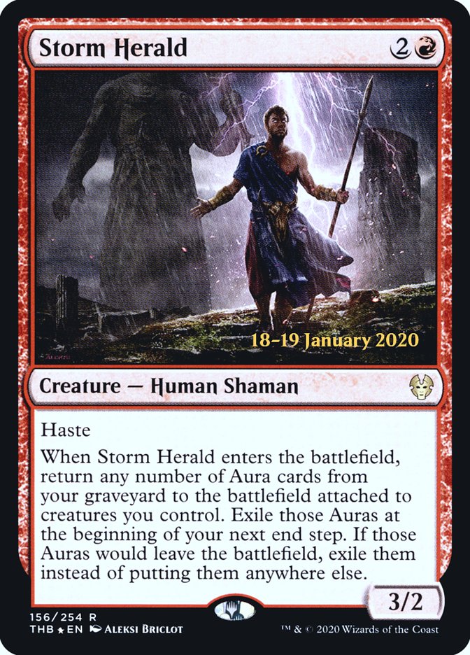 Storm Herald, Theros beyond death promos Card Art