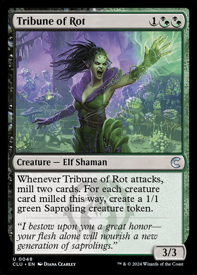 Tribune of Rot, Ravnica: Clue Edition Card Art