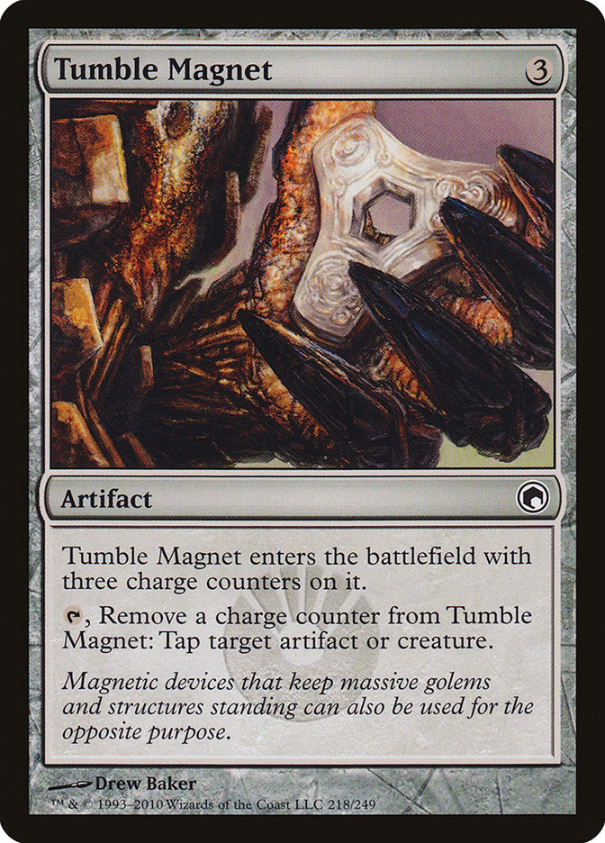 Tumble Magnet, Scars of mirrodin Card Art