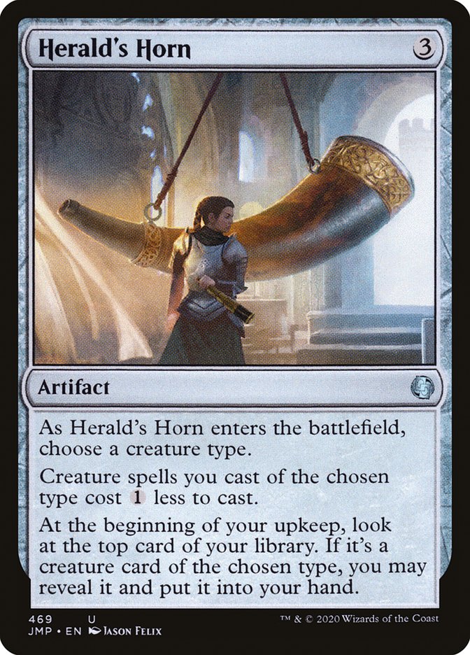 Herald's Horn, Jumpstart Card Art