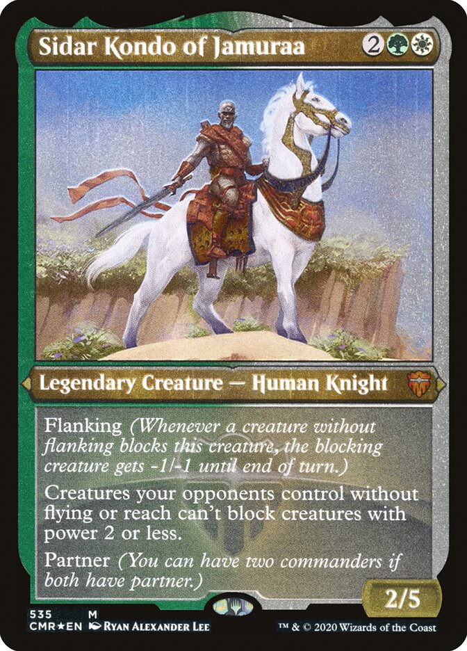 Sidar Kondo of Jamuraa, Commander legends Card Art