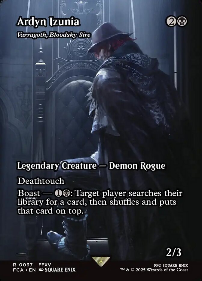 Varragoth, Bloodsky Sire, Final fantasy: through the ages Card Art