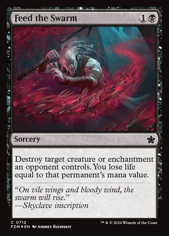 Feed the Swarm, Foundations Card Art