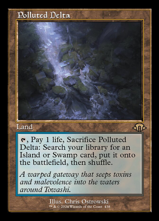 Polluted Delta, Modern Horizons 3 Card Art