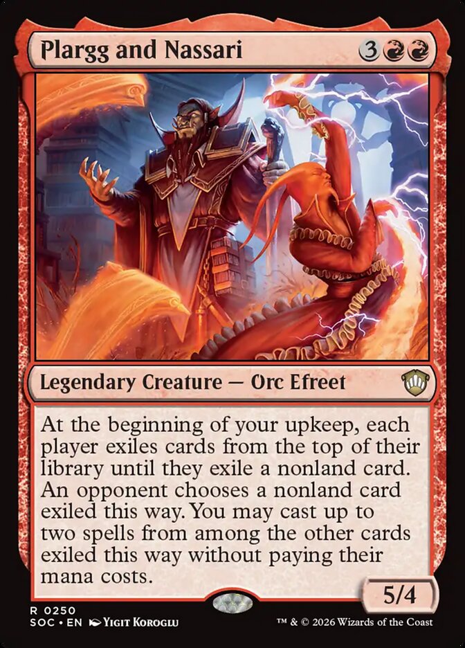 Plargg and Nassari, Secrets Of Strixhaven Commander Card Art