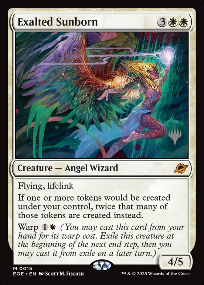 Exalted Sunborn, Edge of eternities promos Card Art