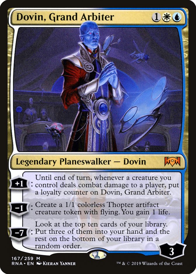 Dovin, Grand Arbiter, Ravnica Allegiance Card Art