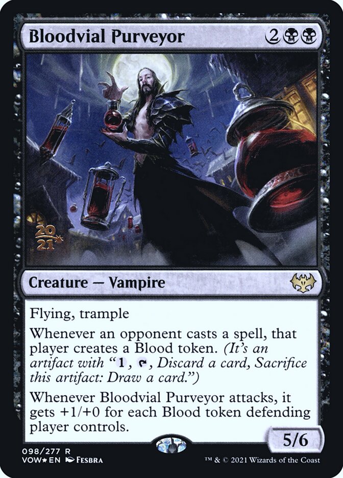 Bloodvial Purveyor, Innistrad: Crimson Vow Promos Card Art