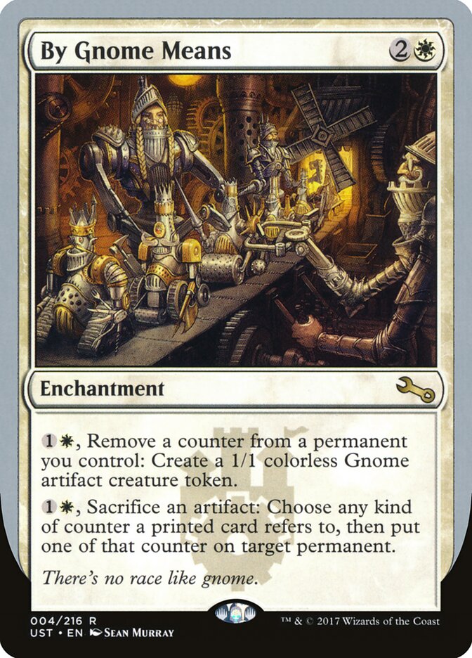 By Gnome Means, Unstable Card Art