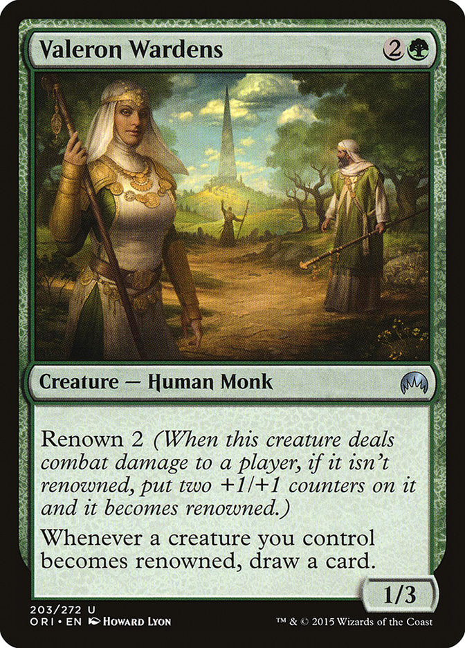 Valeron Wardens, Magic Origins Card Art
