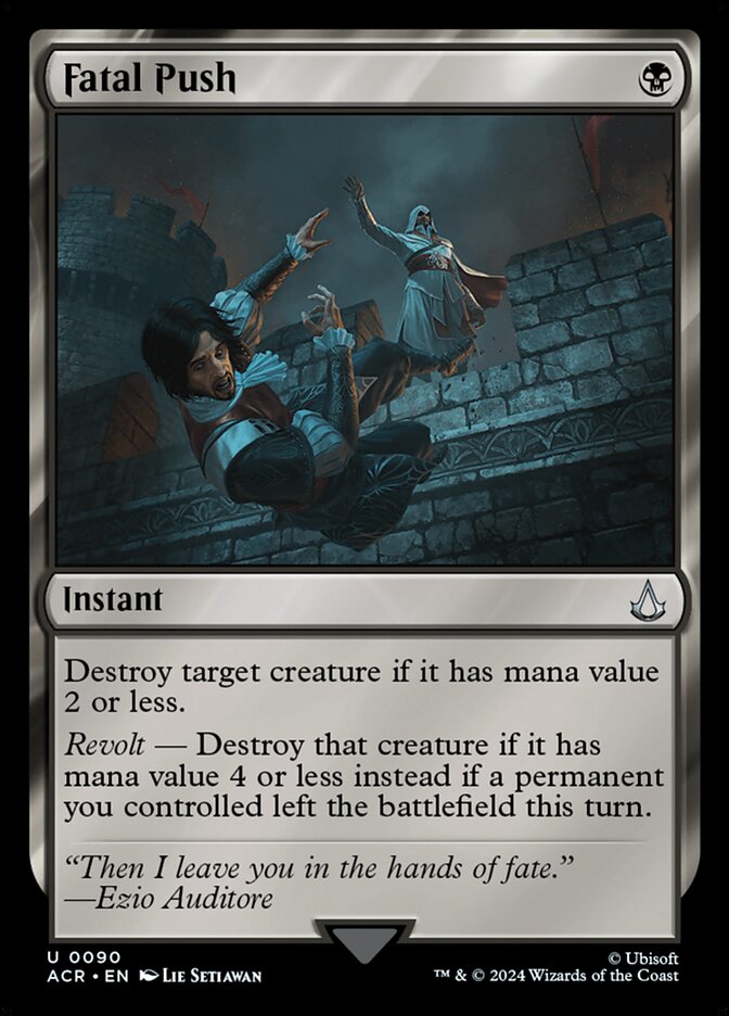 Fatal Push, Assassin'S Creed Card Art