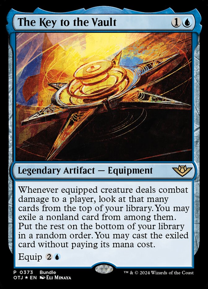 The Key to the Vault, Outlaws Of Thunder Junction Card Art