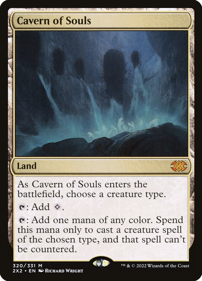 Cavern of Souls, Double masters 2022 Card Art