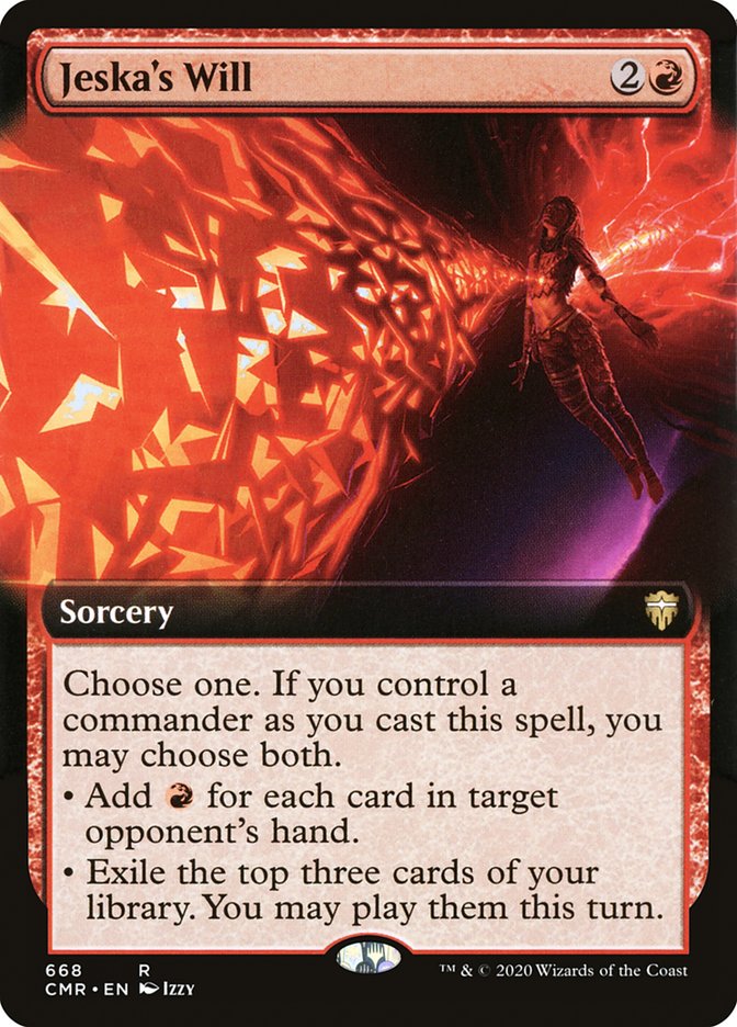 Jeska's Will, Commander legends Card Art